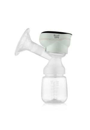 Молокоотсос электрический с бутылочкой зеленый (RBRP-201-G)